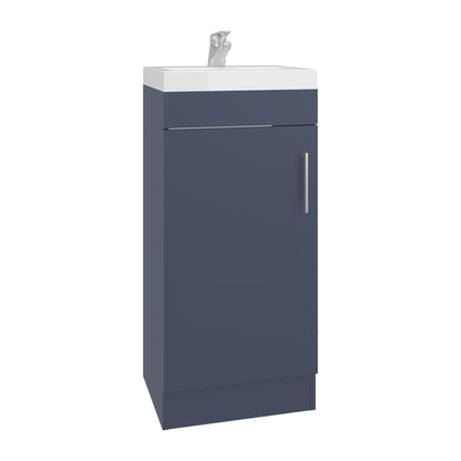 Madrid Floorstanding Bathroom Vanity with Sink, Modern Look Storage Cabinet for Bathroom Organization