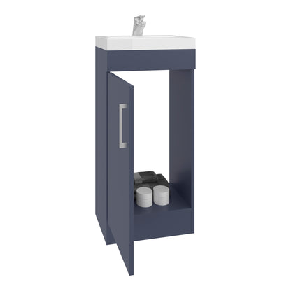 Madrid Floorstanding Bathroom Vanity with Sink, Modern Look Storage Cabinet for Bathroom Organization