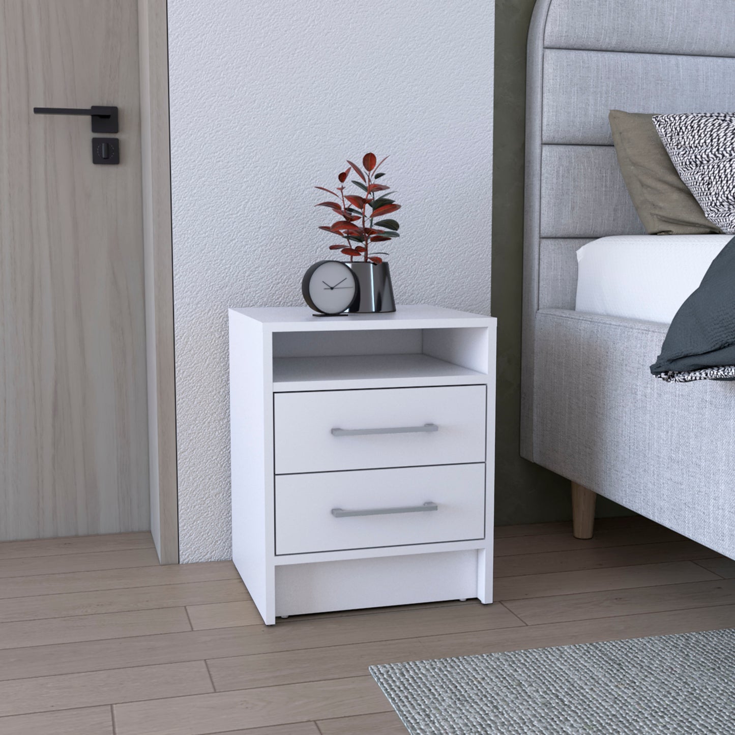 Greter Nightstand White