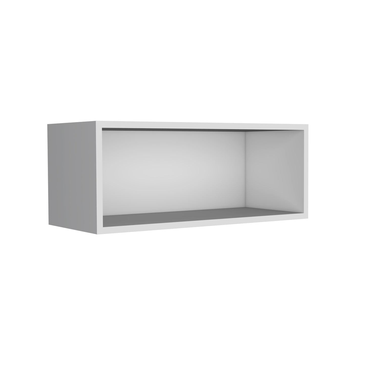 Wally 30" Wide x 12"H Open Wall Cabinet, Wall Shelf, Storage Cabinet, Cube Shelf Bedroom, Office, Living Room, Garage