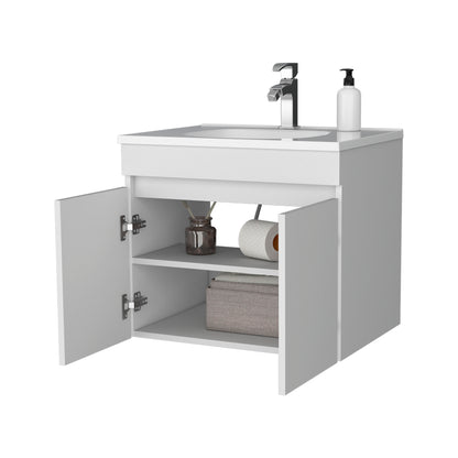 Floating Vanity Chaux 23.2" Wide