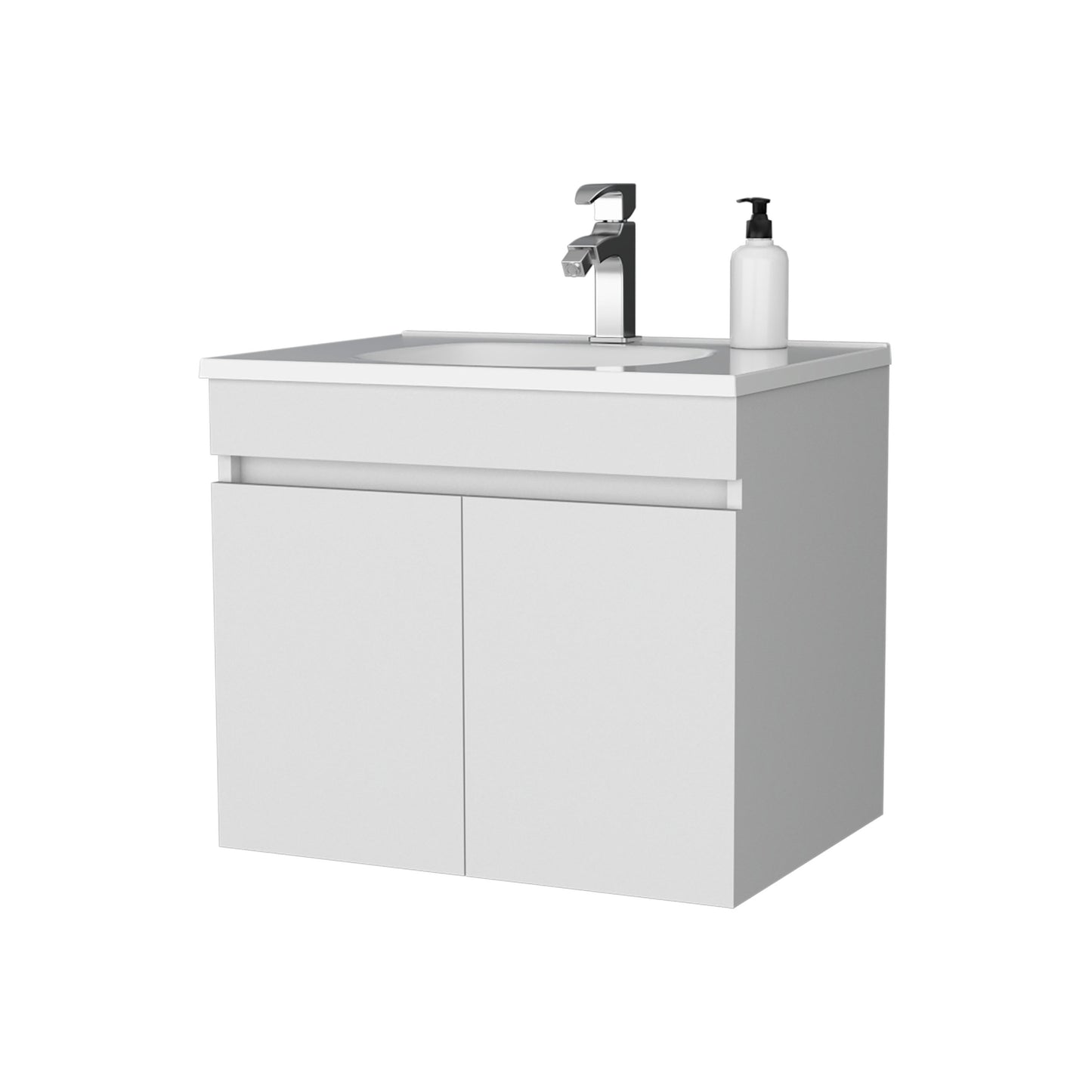 Floating Vanity Chaux 23.2" Wide