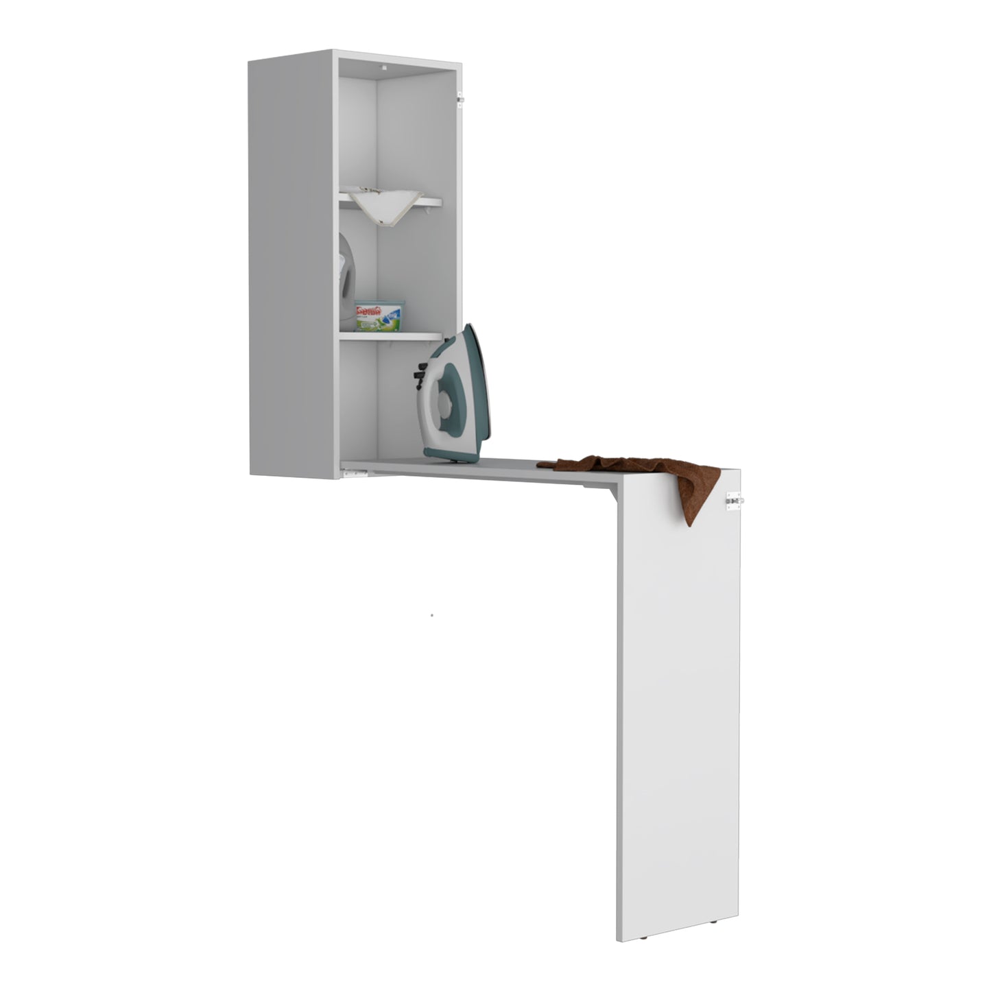 Foldable Table Iron, Wall Table for Mudroom