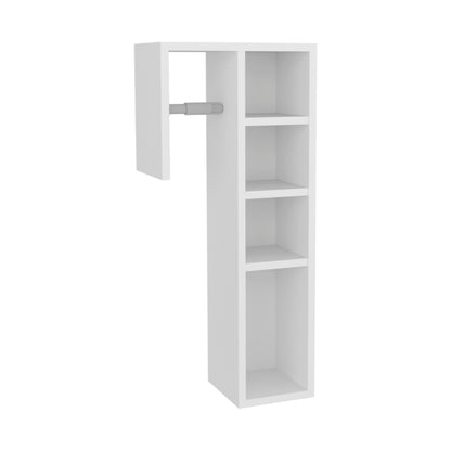 Lodi Freestanding Toilet Paper Cabinet With Slim Vertical Design And Storage Compartment