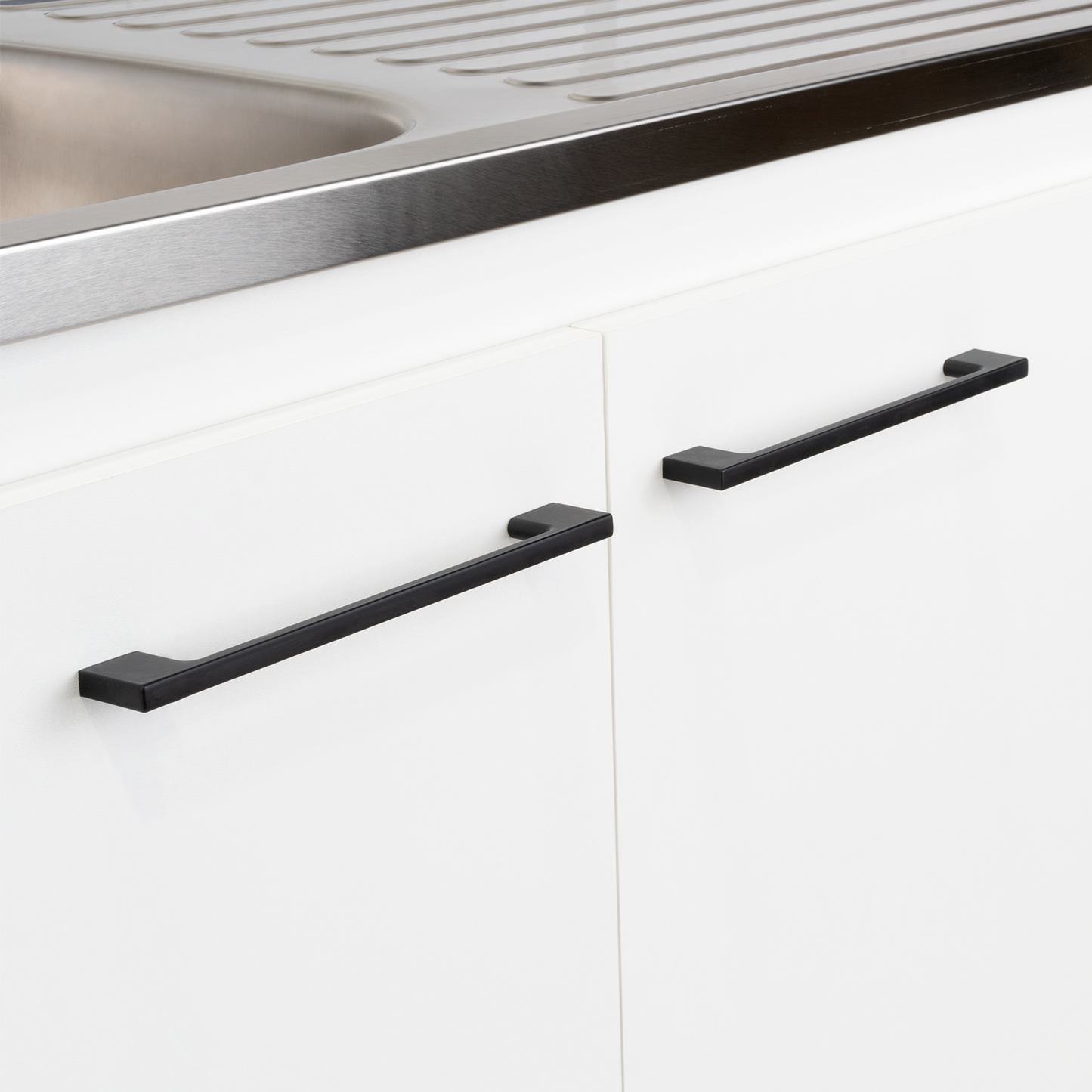 Napoles Utility Sink with Cabinet, Stainless Steel Countertop, Interior Shelf and four legs for Kitchen, Laundry room, Coffe Station
