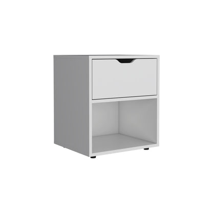Aberdeeen 19.7-Inch High Nightstand White