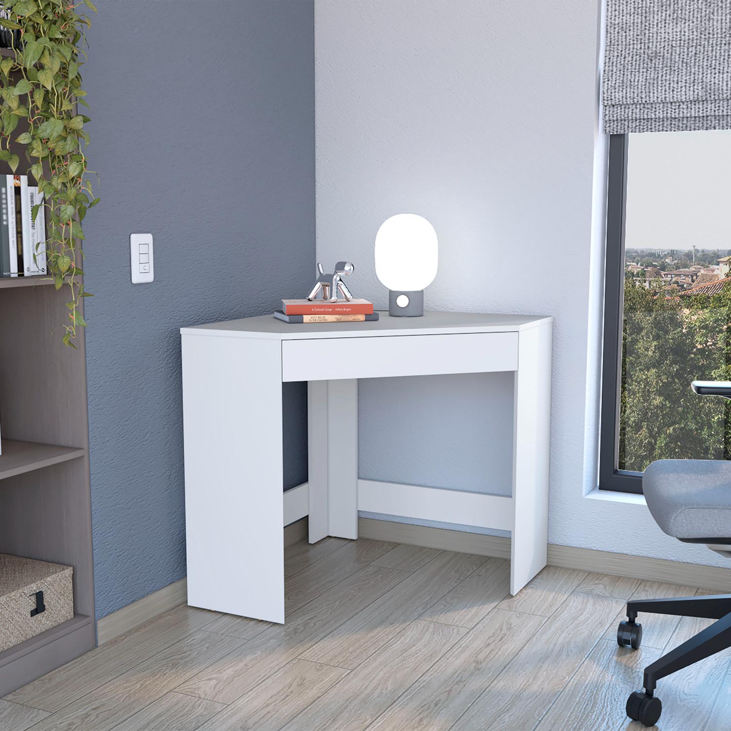 TUHOME Juniper Kitchen Island with Large Top Surface, Double Door