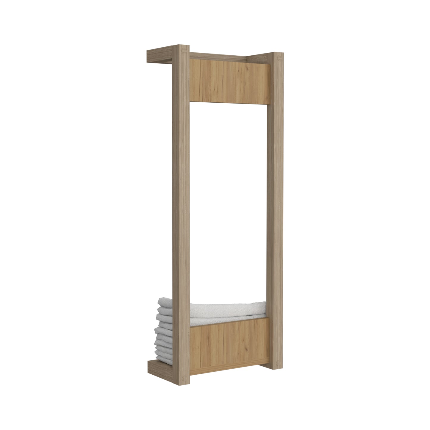 Arlington Wall Towel Rack With Shelf And Hanging Bar