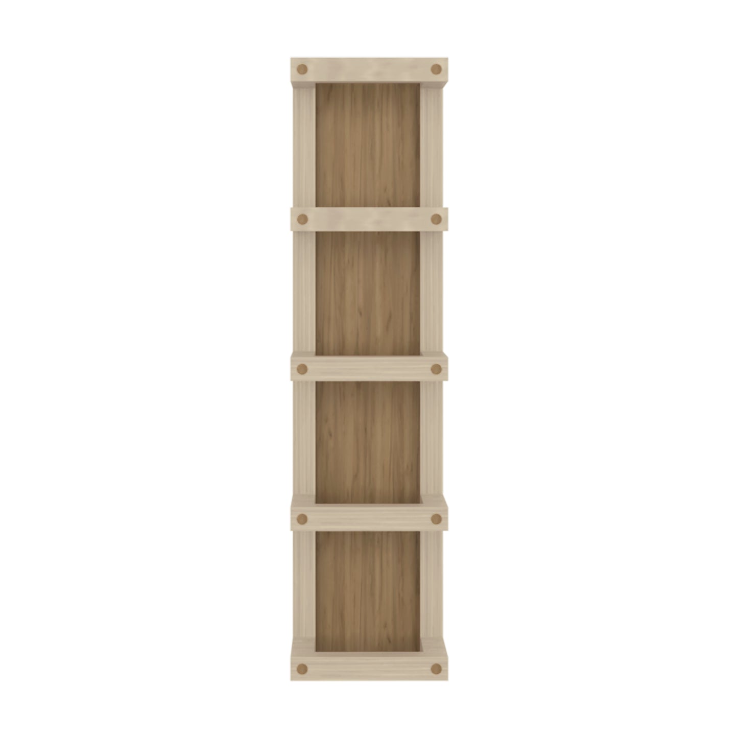Arlington 5-Tier Wall Towel Rack, Vertical Storage Organizer for Bathroom Towels and Accessories