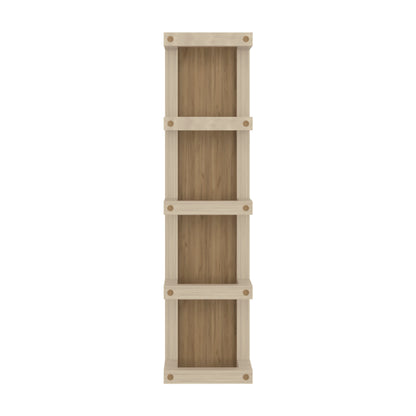 Arlington 5-Tier Wall Towel Rack, Vertical Storage Organizer for Bathroom Towels and Accessories