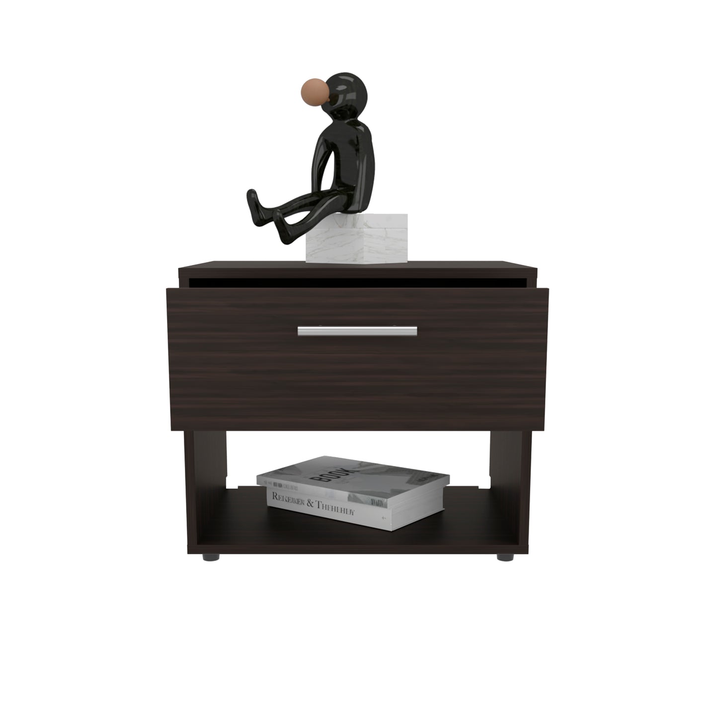 Alpine Nightstand with one Drawer