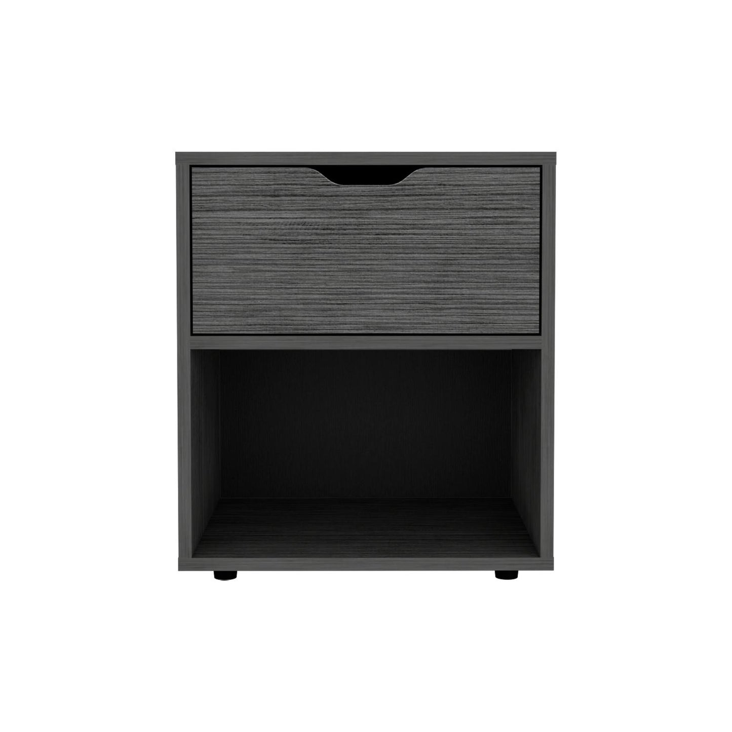 Aberdeeen 19.7-Inch High Nightstand Light Gray