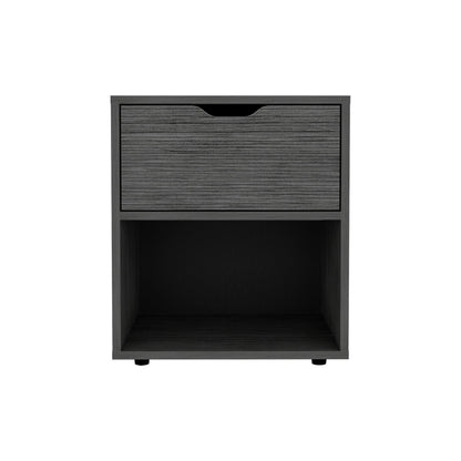 Aberdeeen 19.7-Inch High Nightstand Light Gray