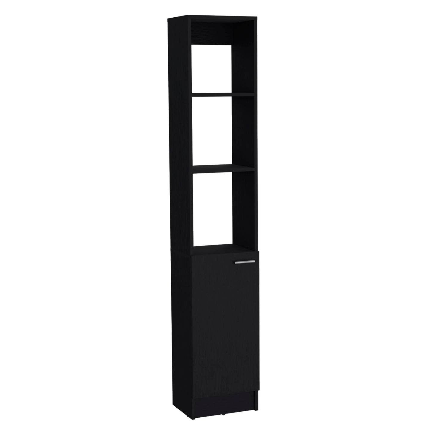 Parks Linen Bathroom Storage Cabinet with one Doors, Tall Bathroom Cabinet with 6 Shelves, for Bathroom, Living Room, Kitchen