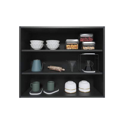 Wally 36" Wide x 30"H 3-Tier Open Wall Cabinet, Wall Shelf, Storage Cabinet, Cube Shelf Bedroom, Office, Living Room, Garage