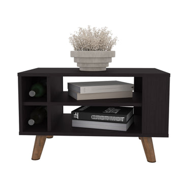 Shawnee Coffee Table With Open Storage Shelf, Living Room Center Table