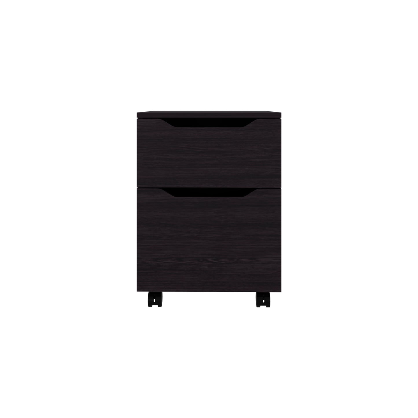 Ethan Open Shelves Nightstand With One Door, Modern Bedside Table For Bedroom Storage