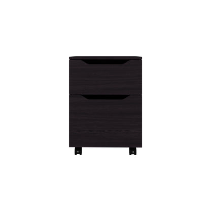 Ethan Open Shelves Nightstand With One Door, Modern Bedside Table For Bedroom Storage