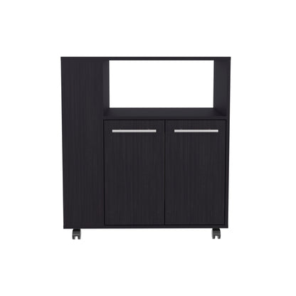 Kitchen Cart Eldon, Base Cabinet with Four Shelves