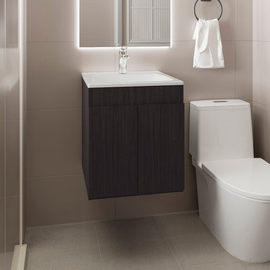 Bathroom Vanity 45 Meka, One Open Shelf