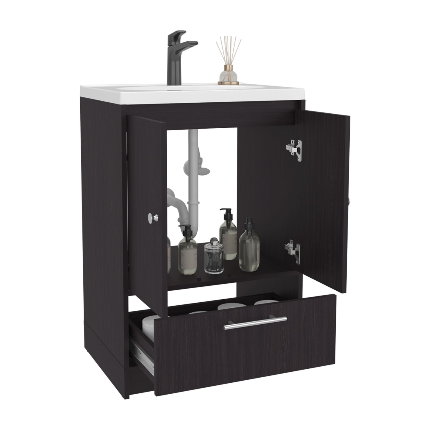 Bathroom Vanity with Two Doors, Madison