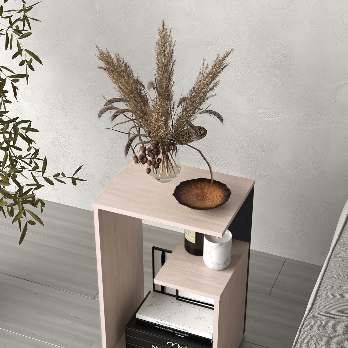 Everet 25" High Side Table
