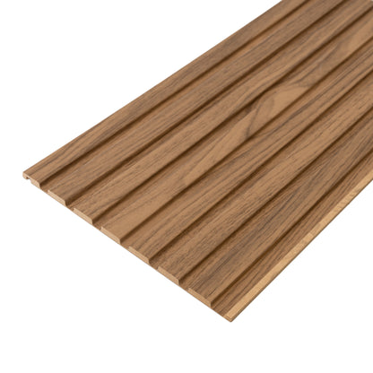 Flexible MDF Wall Panel - Textured Surface for Noise Reduction, Premium Finish, 0.22" Depth, 7.83" Width, 106.3'' Height, Easy Installation