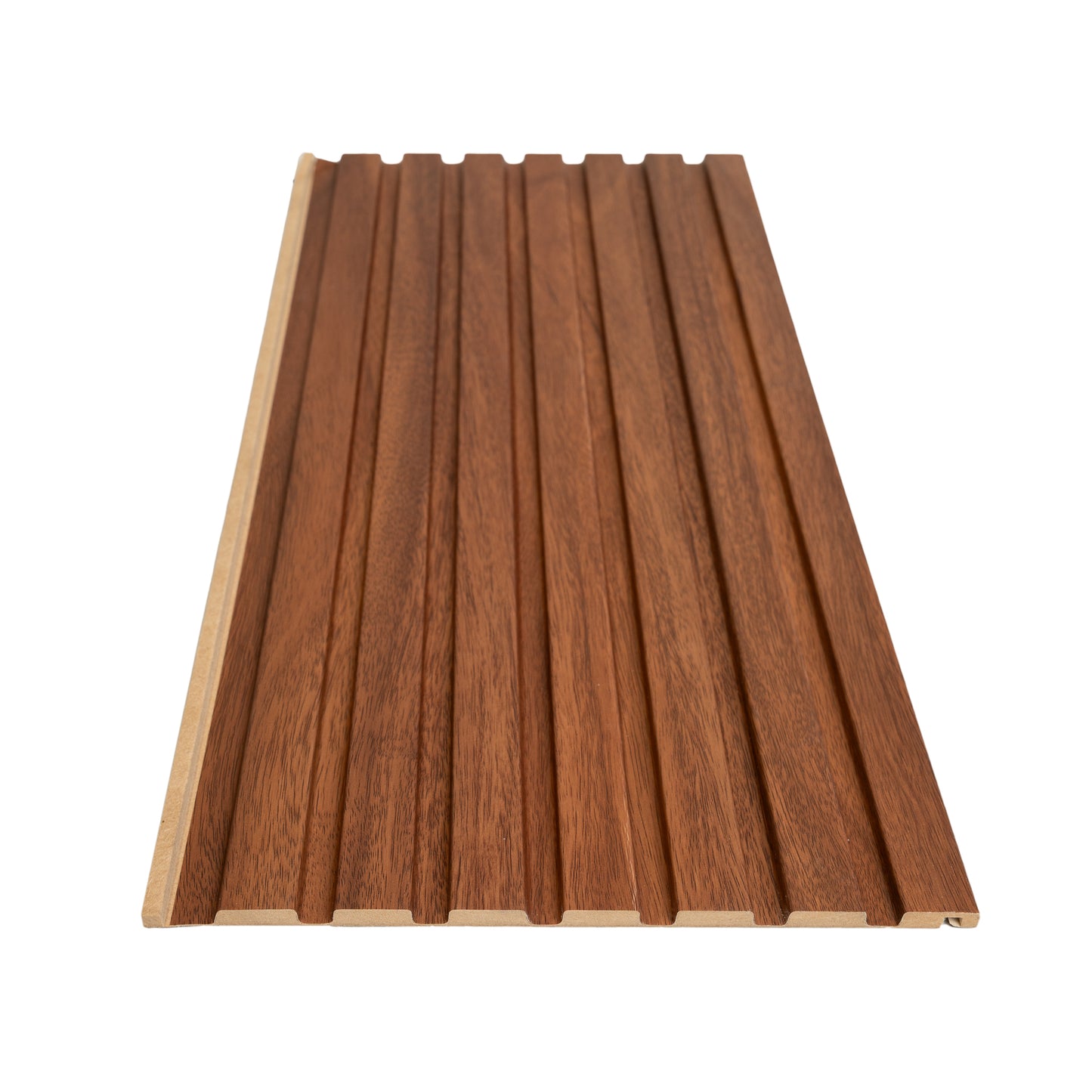 Flexible MDF Wall Panel - Textured Surface for Noise Reduction, Premium Finish, 0.22" Depth, 7.83" Width, 106.3'' Height, Easy Installation