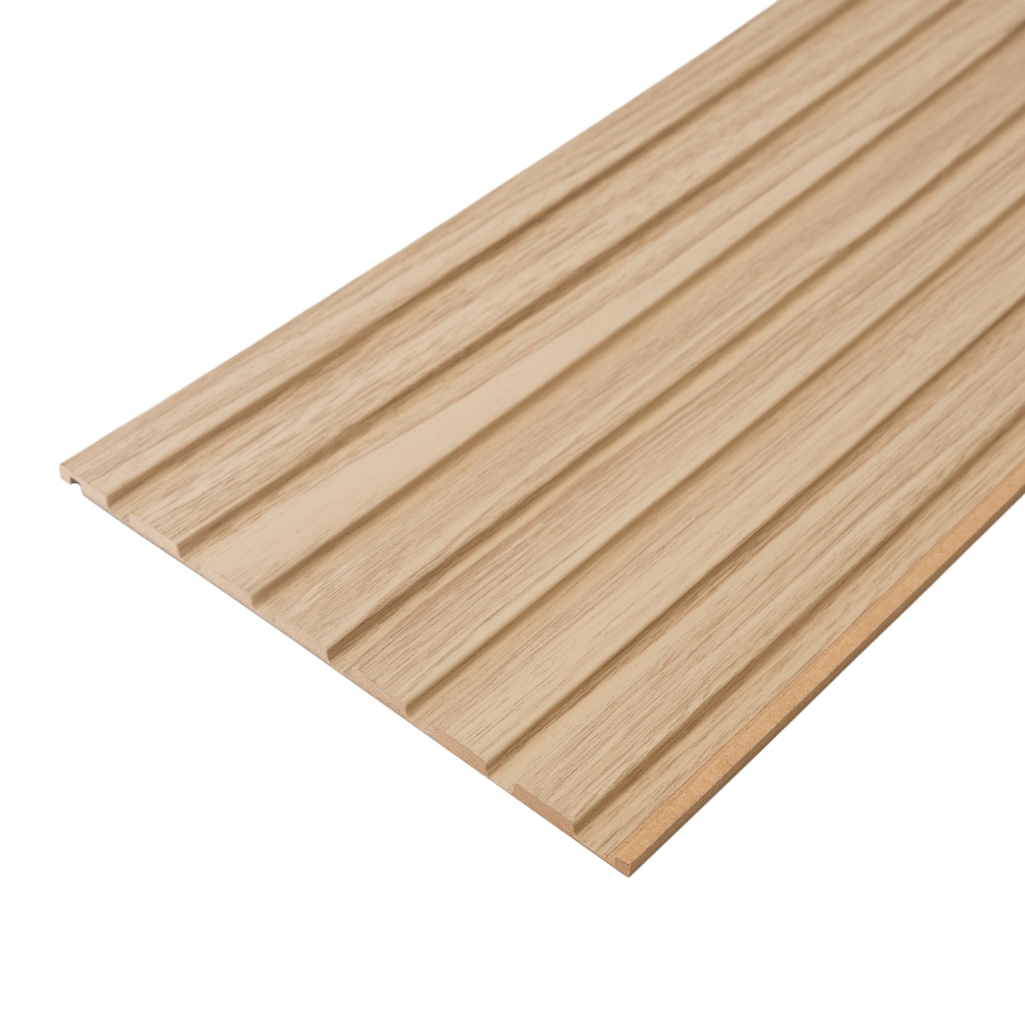 Flexible MDF Wall Panel - Textured Surface for Noise Reduction, Premium Finish, 0.22" Depth, 7.83" Width, 106.3'' Height, Easy Installation