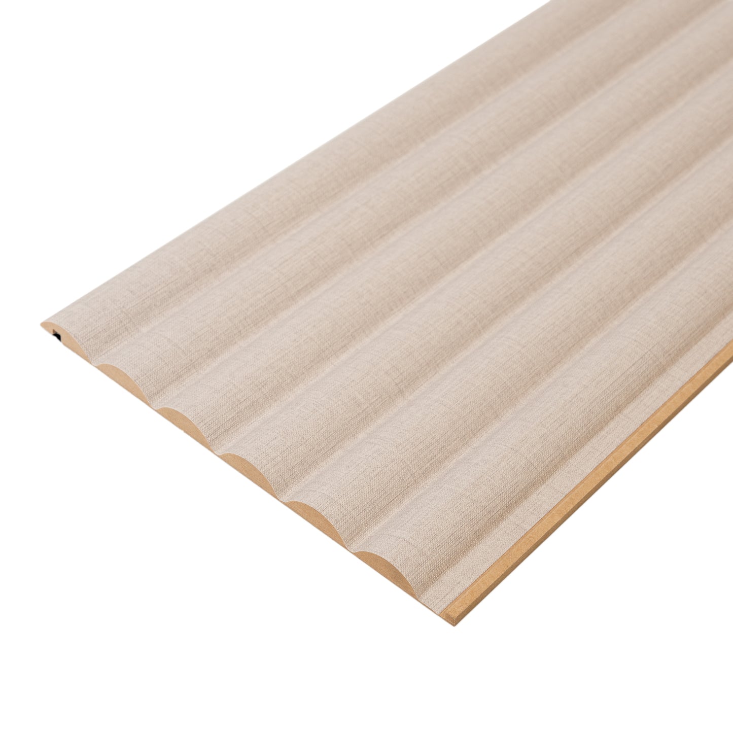 Flexible MDF Wall Panel - Textured Surface for Noise Reduction, Premium Finish, Honey Oak Color, 0.35" Depth, 8.09" Width, 108.27" Height, Easy Installation