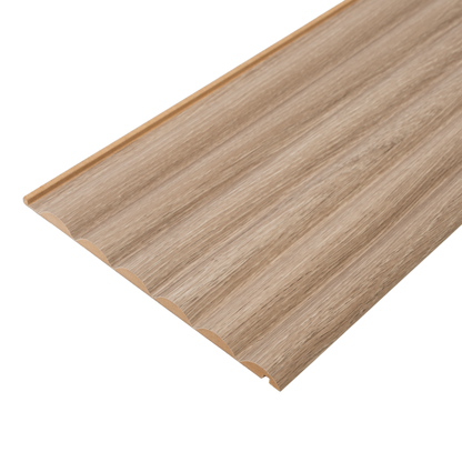 Flexible MDF Wall Panel - Textured Surface for Noise Reduction, Premium Finish, Honey Oak Color, 0.35" Depth, 8.09" Width, 108.27" Height, Easy Installation