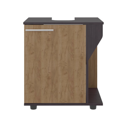 Phillips Under Sink Cabinet, Double Door Storage with Open Back for Pipes, Wide Unit, Freestanding Cabinet