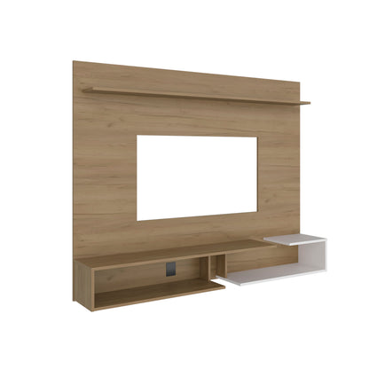 Desa 65" TV Stand with 5 Open Shelves, Modern Media Console for Living Room Entertainment Storage
