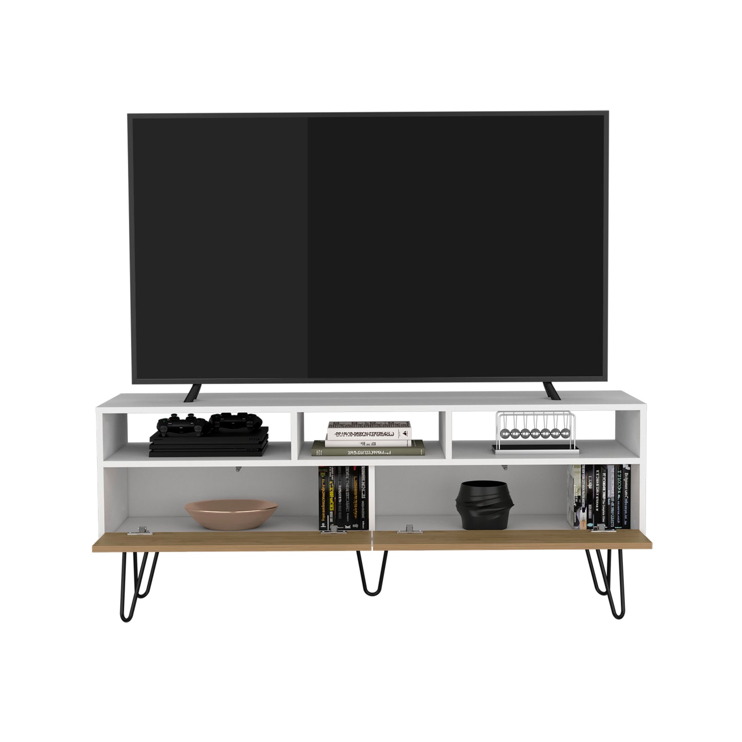 TV Stand Tori 54" Wide and Two Drawers