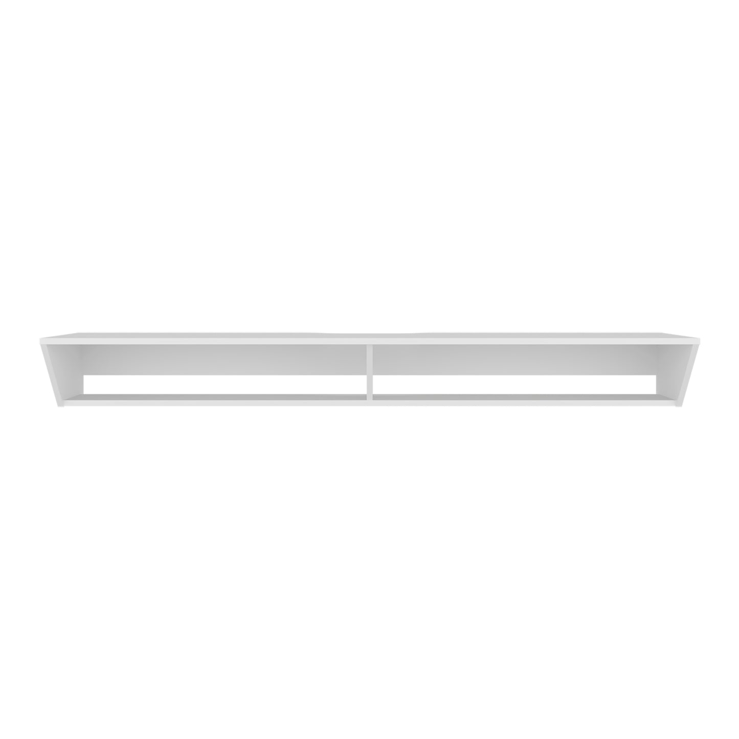 Russel 65" TV Stand with 3 Open Shelves, Modern Media Console for Living Room Entertainment Storage