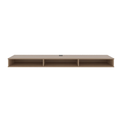 Floating Tv Stand Luft 71" Wide with three shelves