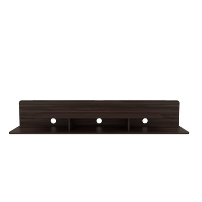Marquis Floating TV Stand with Open Shelves, Modern Media Console for Living Room or Entertainment Area