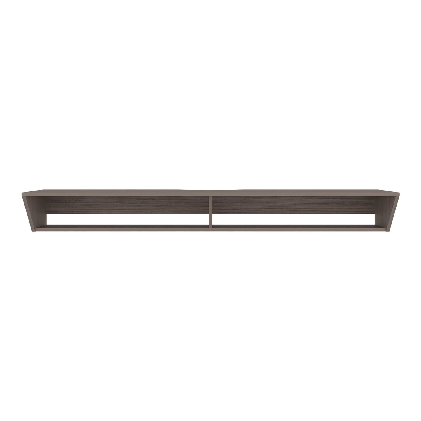 Russel 65" TV Stand with 3 Open Shelves, Modern Media Console for Living Room Entertainment Storage