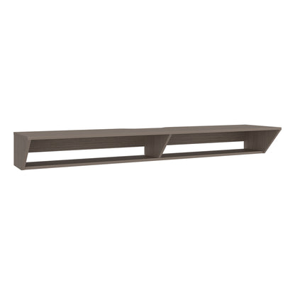 Russel 65" TV Stand with 3 Open Shelves, Modern Media Console for Living Room Entertainment Storage