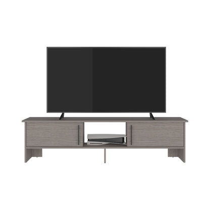 Dago 65" TV Stand with 4 Open Shelves, 2 Doors, Modern Media Console for Living Room Entertainment Storage