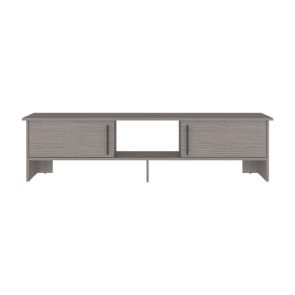 Dago 65" TV Stand with 4 Open Shelves, 2 Doors, Modern Media Console for Living Room Entertainment Storage