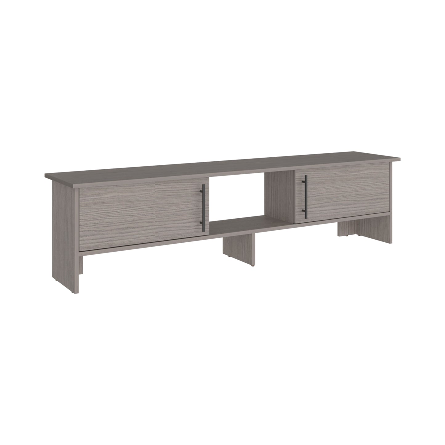 Dago 65" TV Stand with 4 Open Shelves, 2 Doors, Modern Media Console for Living Room Entertainment Storage