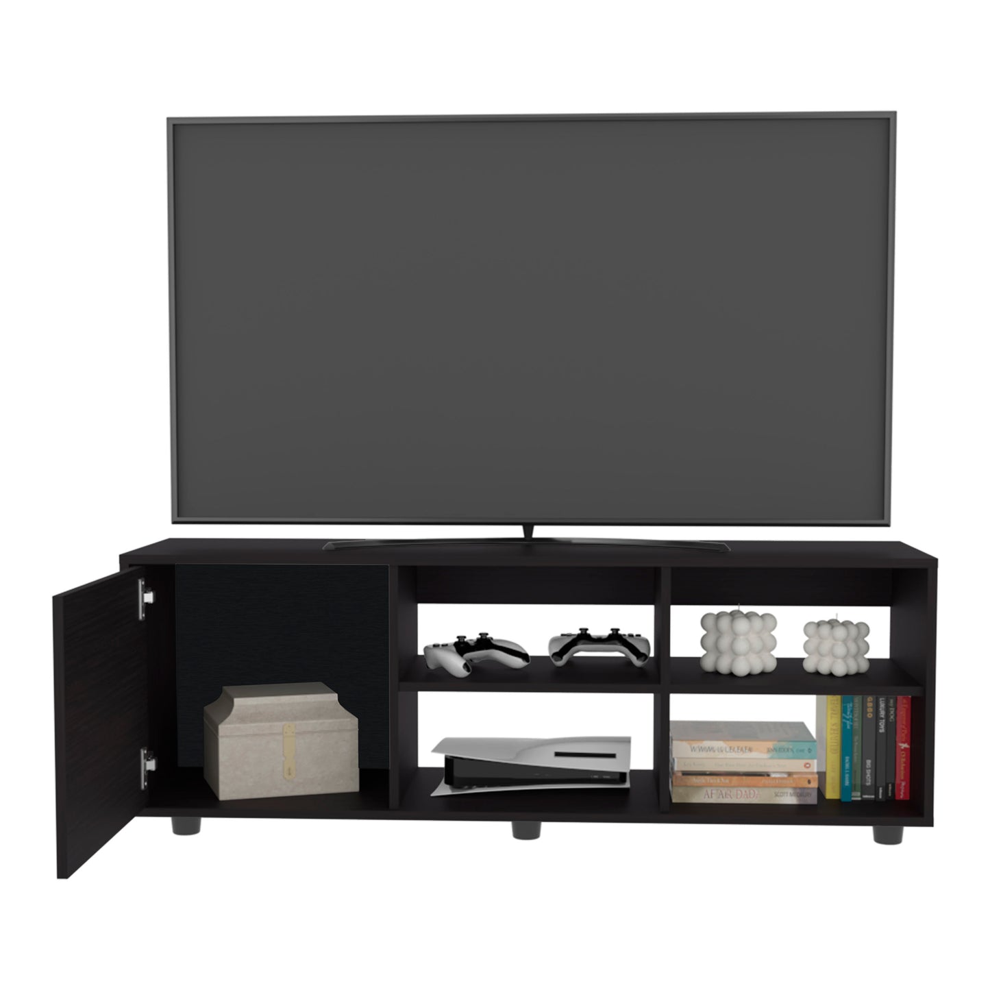 Adel 51" Wide Tv Stand One Door Cabinet