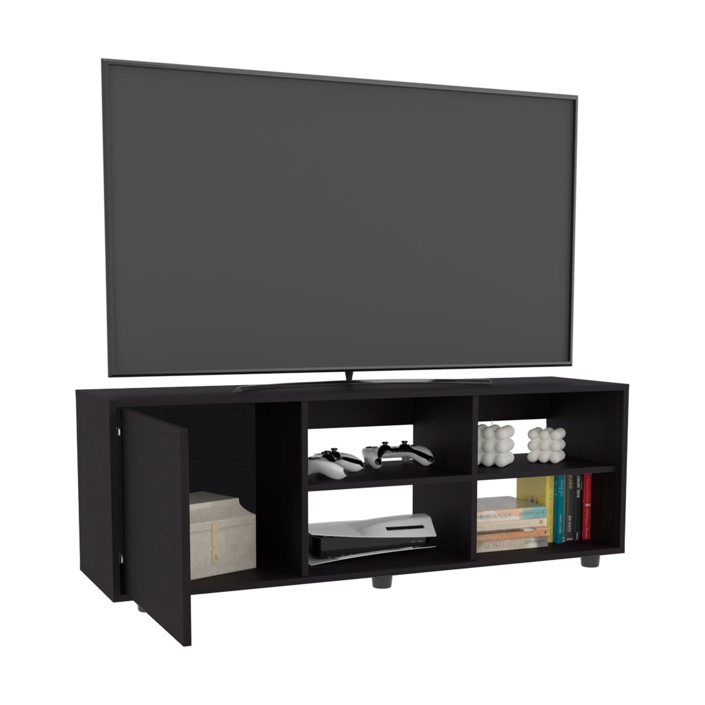 Adel 51" Wide Tv Stand One Door Cabinet