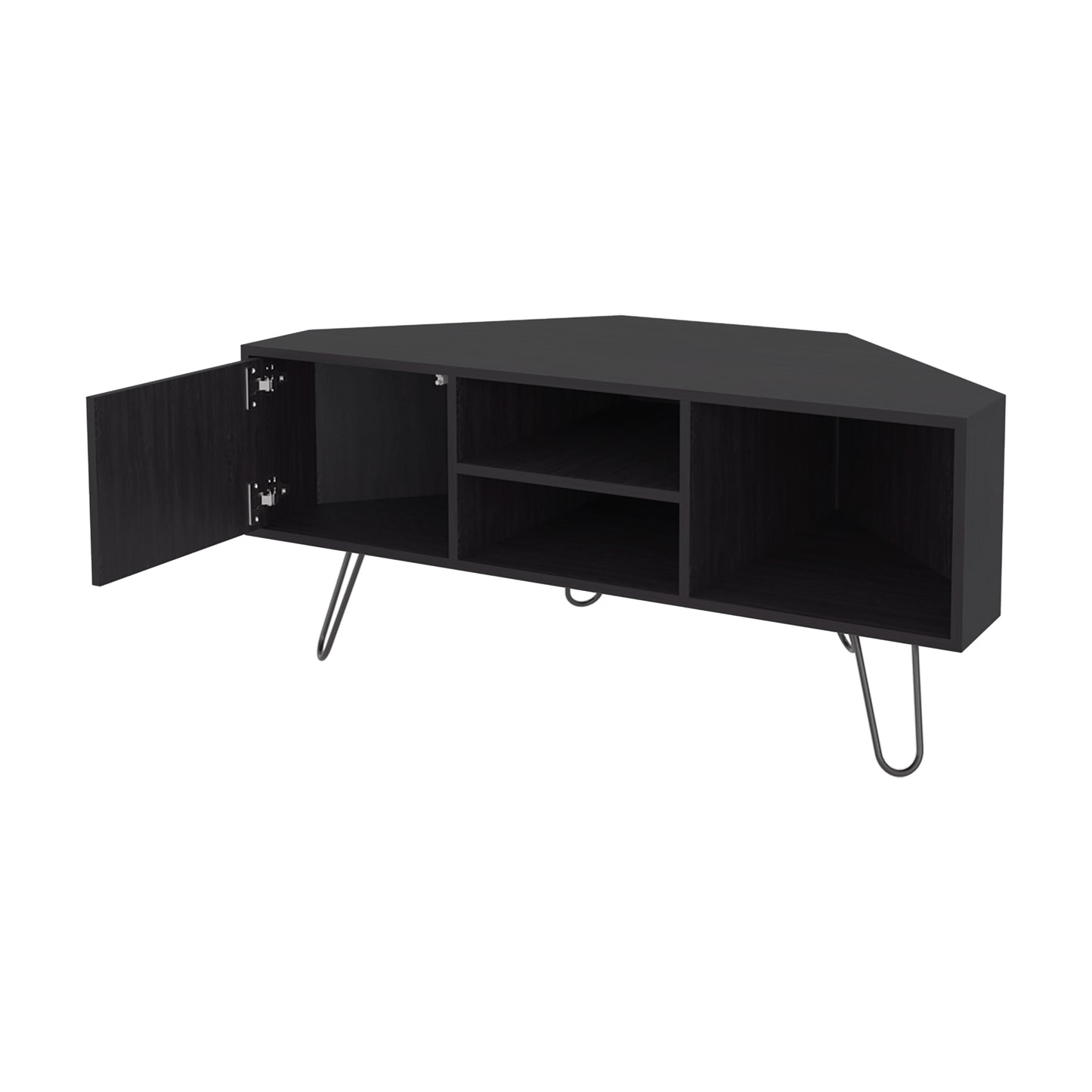 Corner Tv Stand Lancaster, Two Cabinets