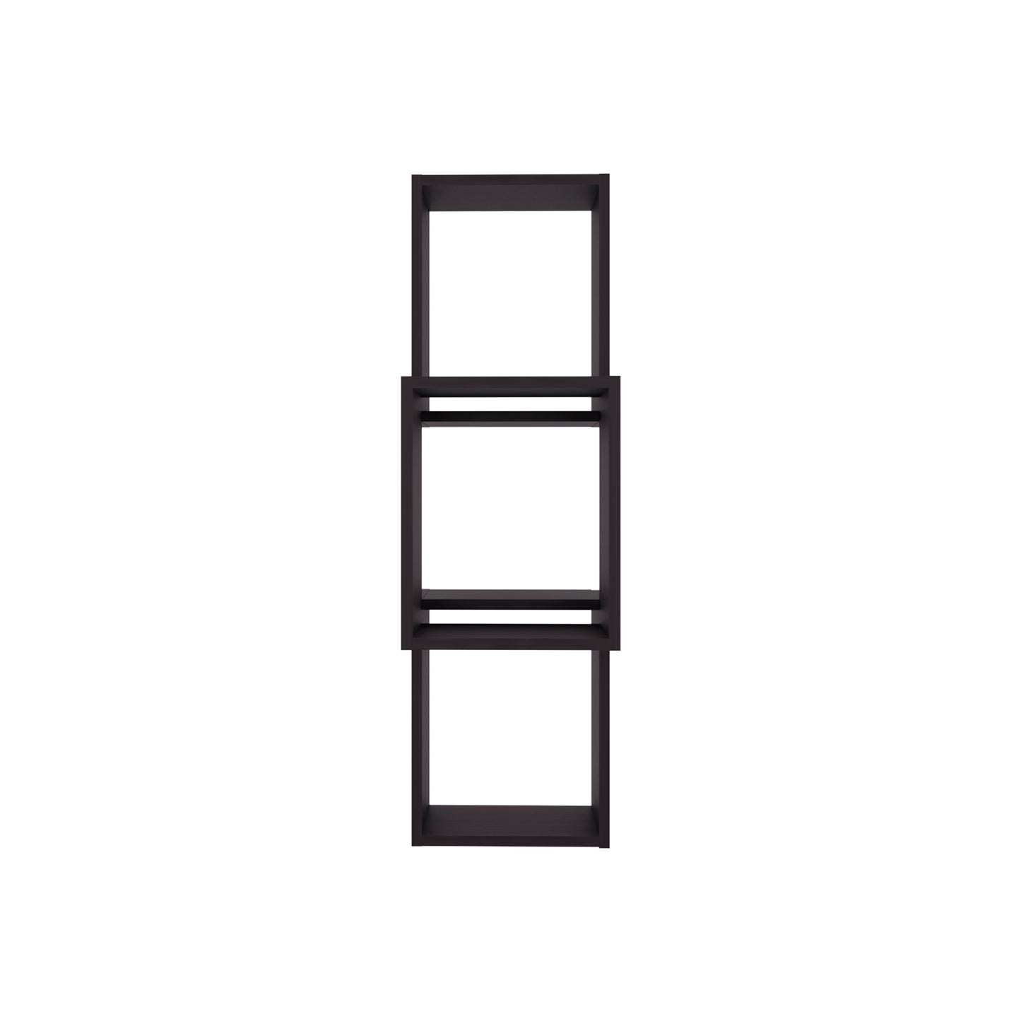 Seyner 3-Cube Wall Shelf, Open Storage and Display Shelves for Living Room Decor or Office Decor