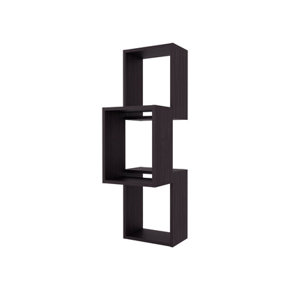 Seyner 3-Cube Wall Shelf, Open Storage and Display Shelves for Living Room Decor or Office Decor