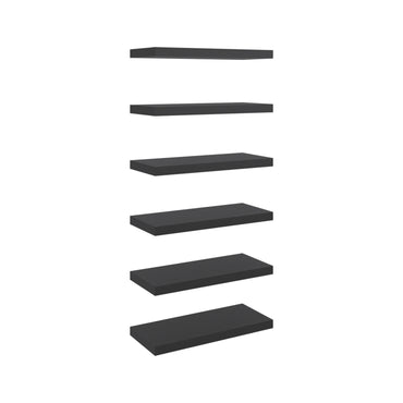 24" x 10" Floating Wall Shelf, Wall-Mounted Display Ledge fo - Wengue