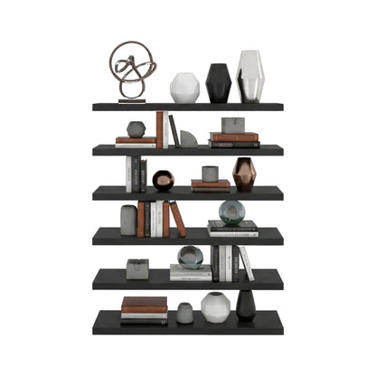 42" x 10" Floating Wall Shelf, Wall-Mounted Display Ledge fo - Wengue
