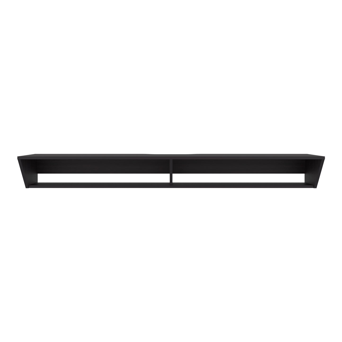 Russel 65" TV Stand with 3 Open Shelves, Modern Media Console for Living Room Entertainment Storage
